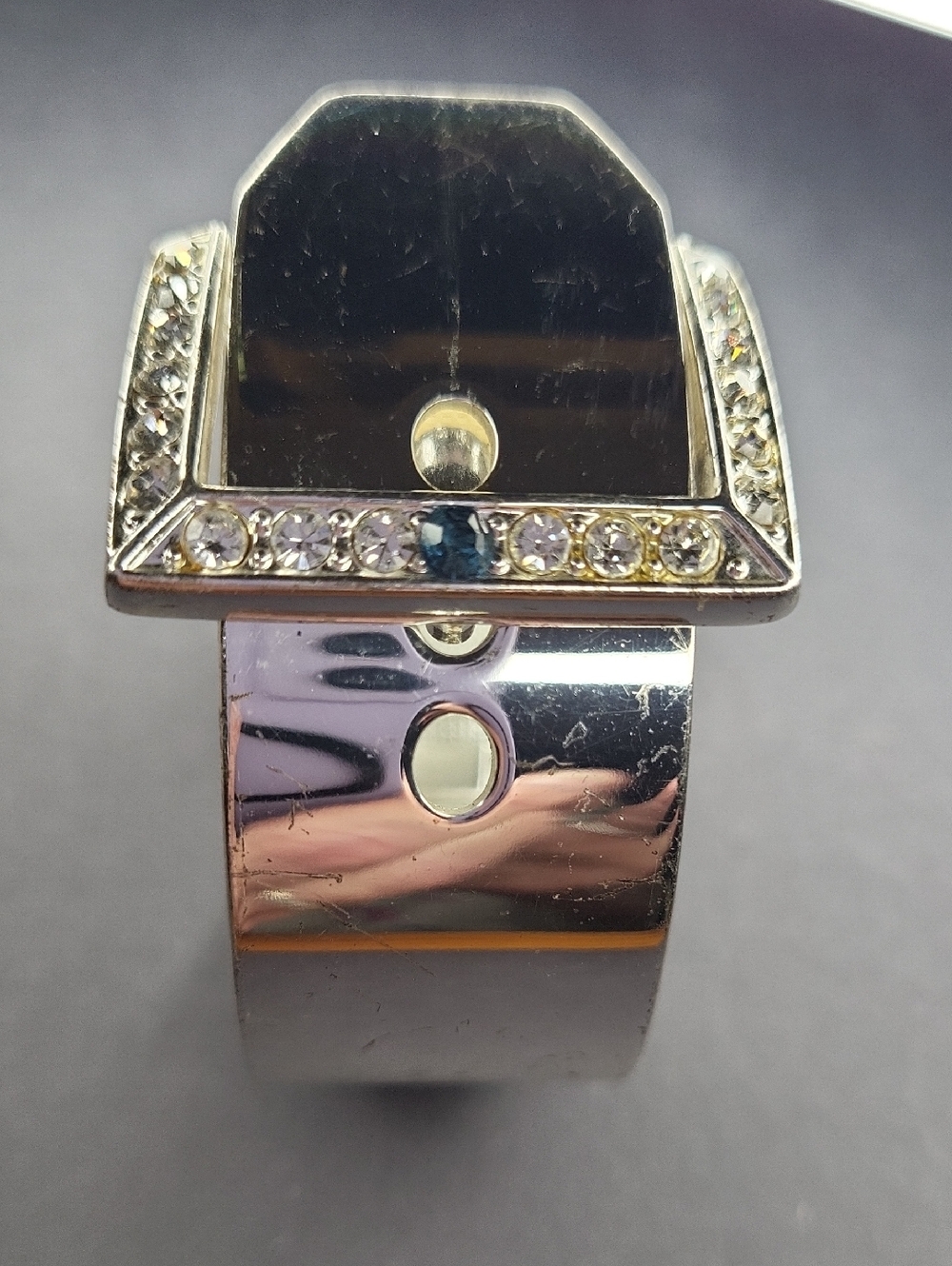 Silver Geometric Bracelet